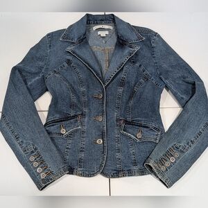 Tommy Hilfiger Women's Vintage Denim Jacket/Blazer, Size S
